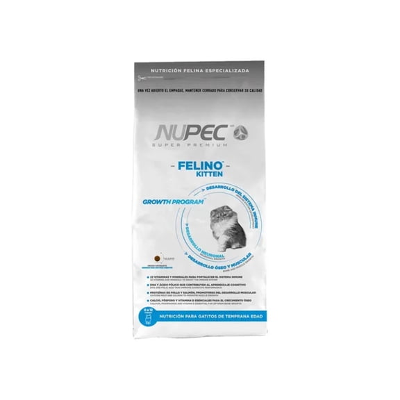 Croquetas para gato Nupec  Kitten Edad Temprana 3 Kg