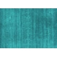 thumbnail image 1 of Ahgly Company Machine Washable Indoor Rectangle Abstract Turquoise Blue Contemporary Area Rugs, 5' x 8', 1 of 4