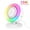 White, variant on Charging Station, Bluetooth Speaker, 3 in 1 Wireless Charger for iPhone 17e 17 16 15 14 13 12 Series, Phone Stand for Samsung Series, with RGB light, Perfect Gift for Family Party, Black