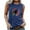 Navy, variant on IROINNID Women's Round Neckline Tank Sleeveless 4th Of July Casual Loose Tops