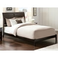thumbnail image 2 of Portland Queen Solid Wood Foundation Bed in Espresso, 2 of 3