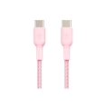 thumbnail image 5 of Belkin BoostCharge (2M/6.6ft) Braided USB-C to USB-C Cable for iPhone 16, iPhone 16 Pro, iPhone 16 Pro Max, Galaxy S25, S24, Note, Pixel 9 & 8, iPad Pro, Nintendo Switch 2 & More - Pink, 5 of 9