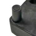 thumbnail image 7 of VECELO Small Footstool Ottoman, PU Leather Footrest with Legs, Rectangle Padded Seat for Living Room Bedroom, Black, 7 of 7
