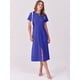 thumbnail image 3 of Vestido midi ANRABESS 2025 casual de verano de manga corta para mujer, 3 of 6