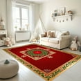 thumbnail image 2 of 5'x7' carpet runner for hallway outside carpet area rug for office geometric area rug office area rug for rolling chair, 2 of 10