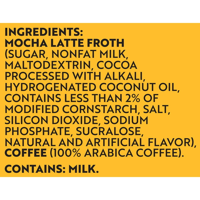 Gevalia Frothy 2 Step Mocha Latte Espresso K Cup Coffee Pods