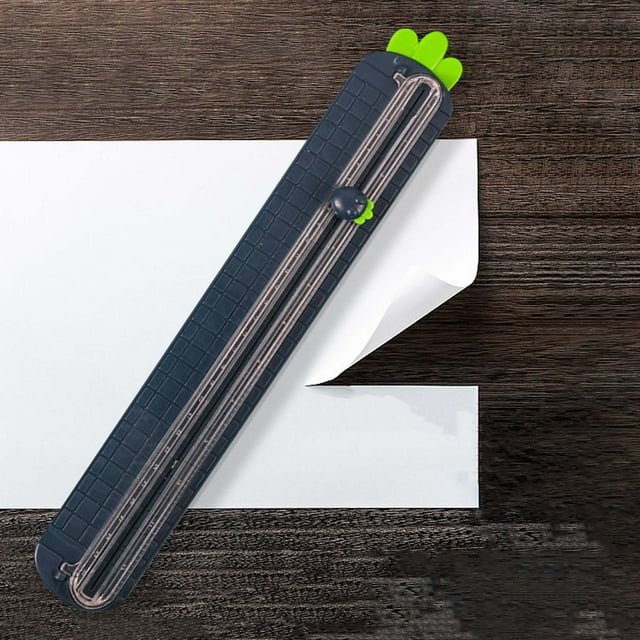 DPTALR Cute Carrot Paper Cutting Knife Bidirectional Photo Paper Cutting Knife Student Tool Knife Paper Cutter