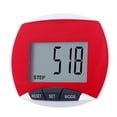 thumbnail image 1 of EeaseCA Podomètre Multifonction Portable Podomètre de Course Outil d'Information de Mise en Forme Fournitures de Sport Accessoires pour Homme Femme (Rouge), 1 of 7