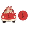 thumbnail image 2 of Reloj de pared decorativo navideño Reloj de dormitorio infantil de dibujos animados Reloj impreso para sala de estar sd001 Noticed HA001595-01, 2 of 6