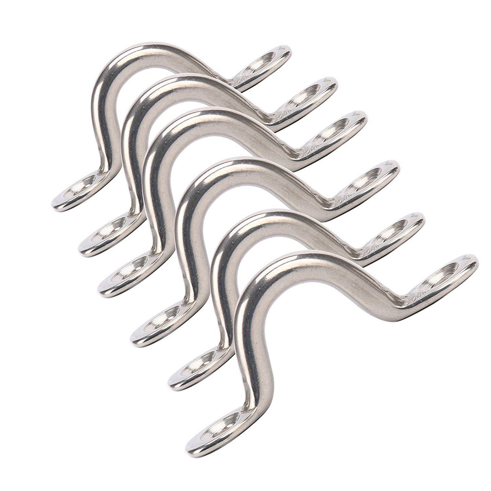 40 Pièces Plaques Œillet Acier Inox 304 M4 - Pour Kayak, Bateau, Bimini - Avec 80 Vis