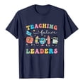 thumbnail image 4 of Kindergarten Teacher Lady Shirt Back to School Rainbow Preschool Teacher T Shirt Hello Kindergarten T Shirt Top Z05-Adult-Navy, XXL, 4 of 4