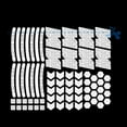 thumbnail image 3 of Paquete de 72 pegatinas reflectantes surtidas Sunnimix pegatinas reflectantes, 3 of 6