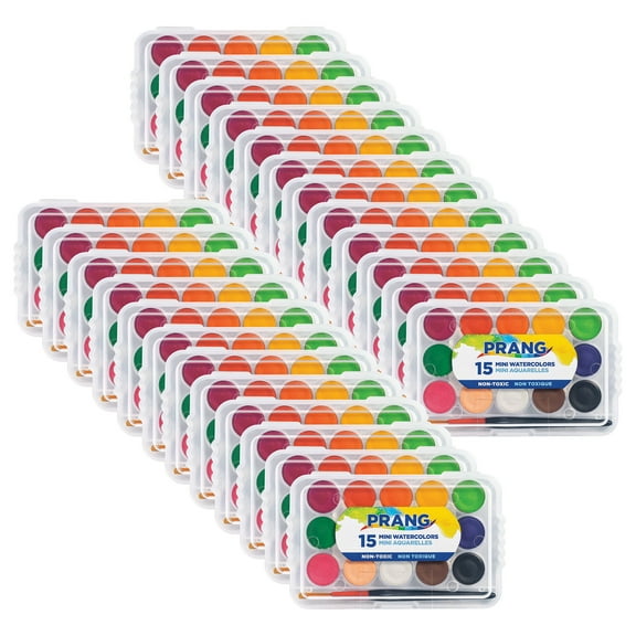 Prang Mini Watercolor Set, Pack of 24