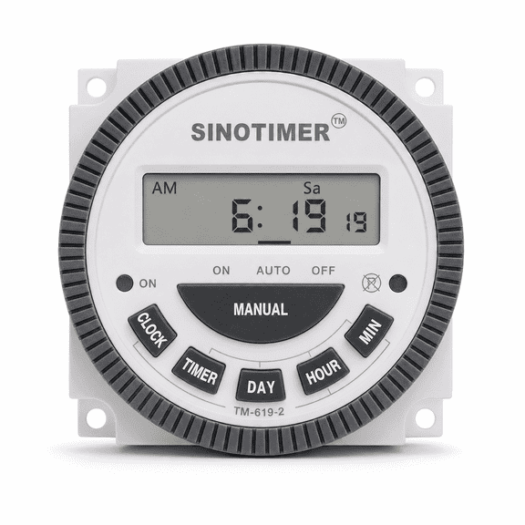 TM-619-2 Multipurpose Programmable Digital Timer With Remove Battery Input 220V