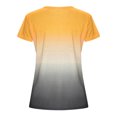 thumbnail image 3 of Coduop Women's Loose Short Sleeve T Shirts Top Casual Gradient Color Blouse Tunic Tee Tops Shirt, 3 of 4