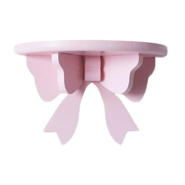 Cute Wooden Bow Shelf Nordic Wall-mounted Children Room Decor Shelves New P9 βζ E7H6