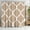 Beige Quatrefoil, variant on ARTSLION Shower Curtain Navy Blue Geometric Water Repellent Shower Curtain Set, With Hooks，Machine Washable, Modern Decorative Polyester Cloth Shower Curtains For Bathroom,72X72,Turquoise Beach