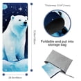 thumbnail image 4 of Polar Bear Hot Yoga Towel，Gym Towel，Yoga Towels，Storage Bag, 72.8"x26.8" - Suitable for Yoga, Pilates, Fitness, and More, 4 of 6