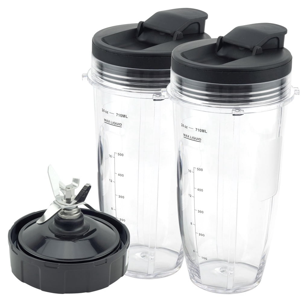 2 Pack 16oz Blender Cup Set For Ninja Replacement Parts, Single