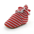 thumbnail image 5 of yinguo warm stay winter girl baby shoes crib boy slipper non-slip on bootie baby shoes red 3-6 months, 5 of 5