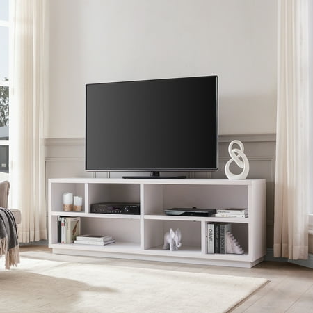Camden&Wells - Bowman TV Stand for TVs Up to 75" - White