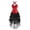 Red, variant on Women Wedding Renaissance Overbust Corset Top with Tulle Skirt Red XXS