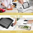 thumbnail image 5 of Vegetable Chopper with Container - 15-in-1 Mandoline Slicer, Food Dicer, Onion Cutter & Cheese Grater, 5 of 6