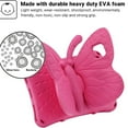 thumbnail image 4 of Dteck Kids Case for Amazon Fire HD10/HD10 Plus 11th 13th Generation (2021/2023) ,Shockproof Butterfly Case with Kickstand EVA Rugged Kids Friendly Cover for Girls Gift,Rose, 4 of 9
