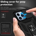 thumbnail image 5 of Estuche GANGXUN para iPhone 13 Pro Max, soporte giratorio 360°, estilo mecánico y magnético, 5 of 5