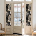 thumbnail image 2 of Black Marble Window Privacy Film, Grey Gold Texture Vintage Farmhouse Art Static Cling UV Sun Blocking Heat Control Window Tint Day and Night, Non-Adhesive One Way Windows Privacy Cover 17.7''x78.7'', 2 of 7