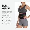 thumbnail image 2 of MANIFIQUE Sweat Waist Trimmer - Premium Sweat Enhancing Fitness Waist Belts for Women & Men, 2 of 4