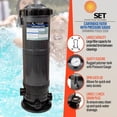 thumbnail image 2 of Système de Filtre à Cartouche avec Manomètre pour Piscines 120SF, 2 of 7