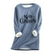 thumbnail image 1 of Sudaderas Con Gráficos Navideños Para Mujer, Camisetas de Manga Larga Con Estampado Navideño A La Moda Para Otoño E Invierno, Camisetas Informales Holgadas de Cuello Redondo Para Vacaciones Odeerbi  ODB200902, 1 of 5