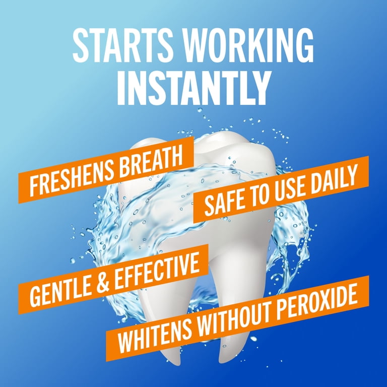TheraBreath Whitening Mouthwash, Dazzling Mint photo 3