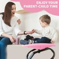 thumbnail image 4 of COCLUB Spinning Chair for Autistic Kids, Sensory Spinning Chair Applies to Autism Classroom&Sensory Room, Sensory Toys for Kids 5-7, Adhd Chair (Pink), 4 of 6