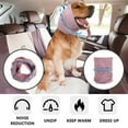 Sunbeauty No Flap Ear Wrap for Dogs & Cats Ear Muffs for Anxiety Relief