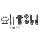 thumbnail image 1 of Wheelie Bar for HBX 16889 16889A 16890 16890A SG 1601 SG 1602 SG1601 SG1602 RC Car Parts Accessories, 1 of 5