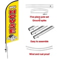 thumbnail image 4 of 15FT Open House Feather Flag with Pole Kit, Business Sign for Real Estate Agents, 4 of 13