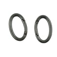 thumbnail image 1 of Mosquetón de Metal en apariencia de óvalo en apariencia de Carabiner Gancho de Paquete de 4 Cobre profundo, 1 of 7