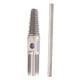 thumbnail image 1 of Kit extractor de tornillos para válvula de tubería y grifo, herramienta de mantenimiento portátil de doble cabezal Cabeza de 0.5 pulgadas, 1 of 8