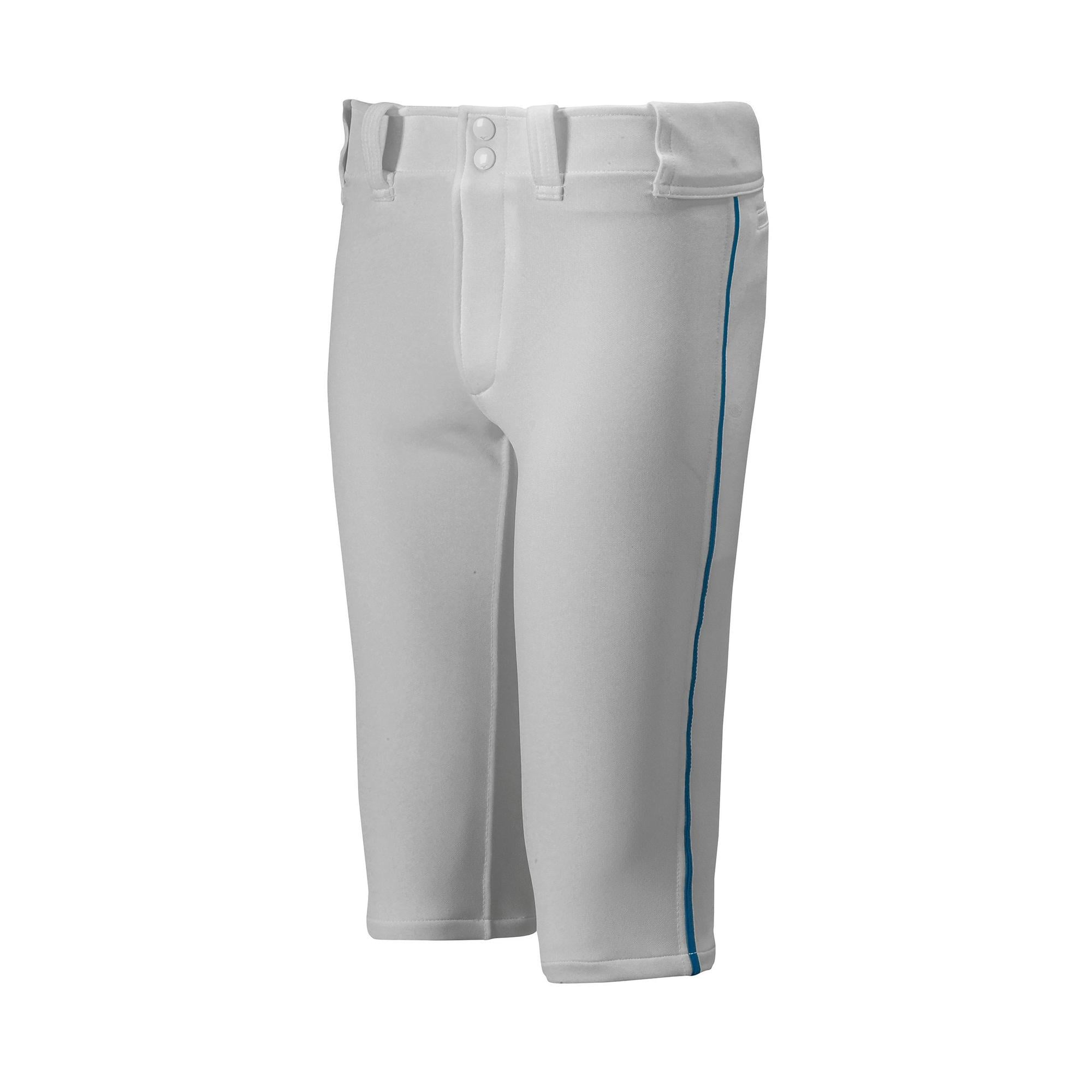 mizuno youth premier short piped pants