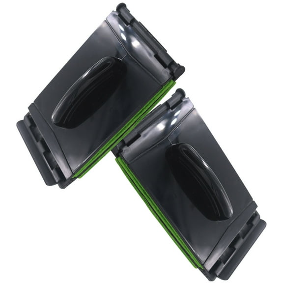 2 Pcs Guitar Fretboard Cleaner Cleaning Kit File Stringed Instrument Green