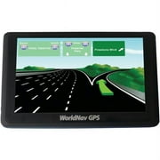 WorldNav 5300 - High Resolution 5" Truck GPS Plus FREE Leather Case