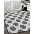 thumbnail image 3 of Ahgly Company Machine Washable Indoor Rectangle Transitional Smokey Gray Area Rugs, 3' x 5', 3 of 7