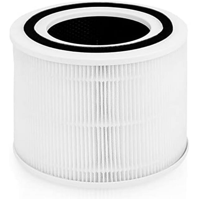 Core 300 Replacement Filter for LEVOIT Core 300 and Core 300s Air Purifier,3-in-1 True HEPA Filter with Activated Carbon Pre-Filter, Compare to Part No. Core 300-RF,1 Pack,White