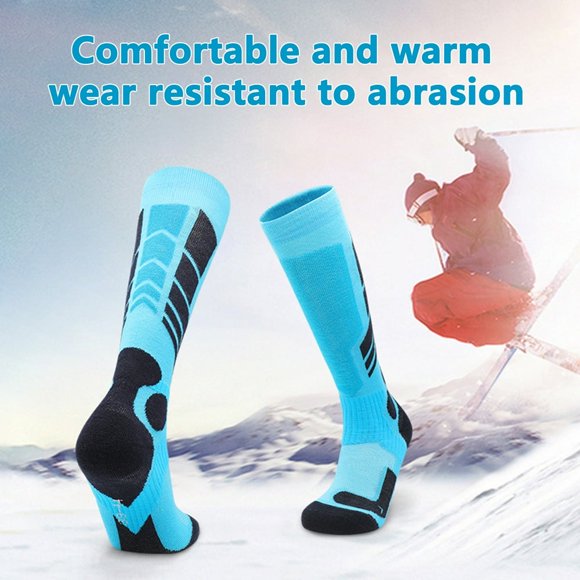 LOVEVER Ski Snowboard Socks Thermal Merino Wool —Outdoor Activity Skiing Men‘s and Women‘s Socks