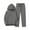 Dark Gray, variant on Enjoytime Winter Lounge Sets for Women Solid Color Long Sleeve Pullover Tops Wide Leg Pants Sweat Suit Fall Fashion Outfits 2025 Sweatsuit