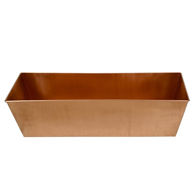 Achla C-101 Solid Copper Flower Box, Large