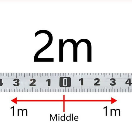 

BCLONG Stainless Steel Miter Track Tape Measure Self Adhesive Metric Scale Ruler 1M/2M