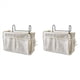 thumbnail image 1 of 2X Bolsa de Almacenamiento de Bolsillo para Colgar Junto una la Cama Soporte Organizador de Cajita de Almacenamiento Junto una la Cama para Cabeceros Literas Dormitorios,, 1 of 4